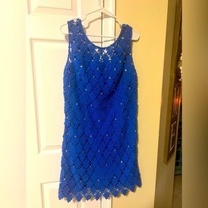 NWT Truly Lilly Scallop Lace Dress size 12